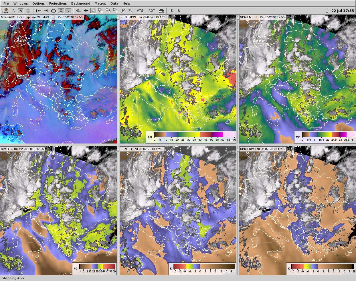 22 July 2010/17.55 UTC