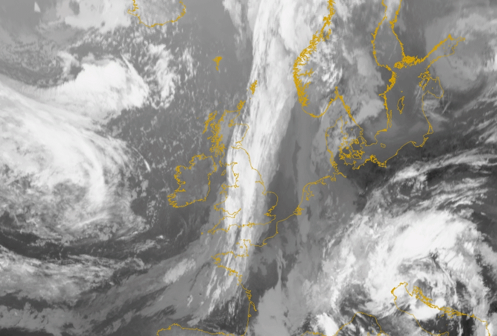 22 August 2005/07.00 UTC - Meteosat 8 IR10.8 image