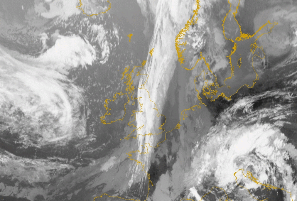 22 August 2005/08.00 UTC - Meteosat 8 IR10.8 image