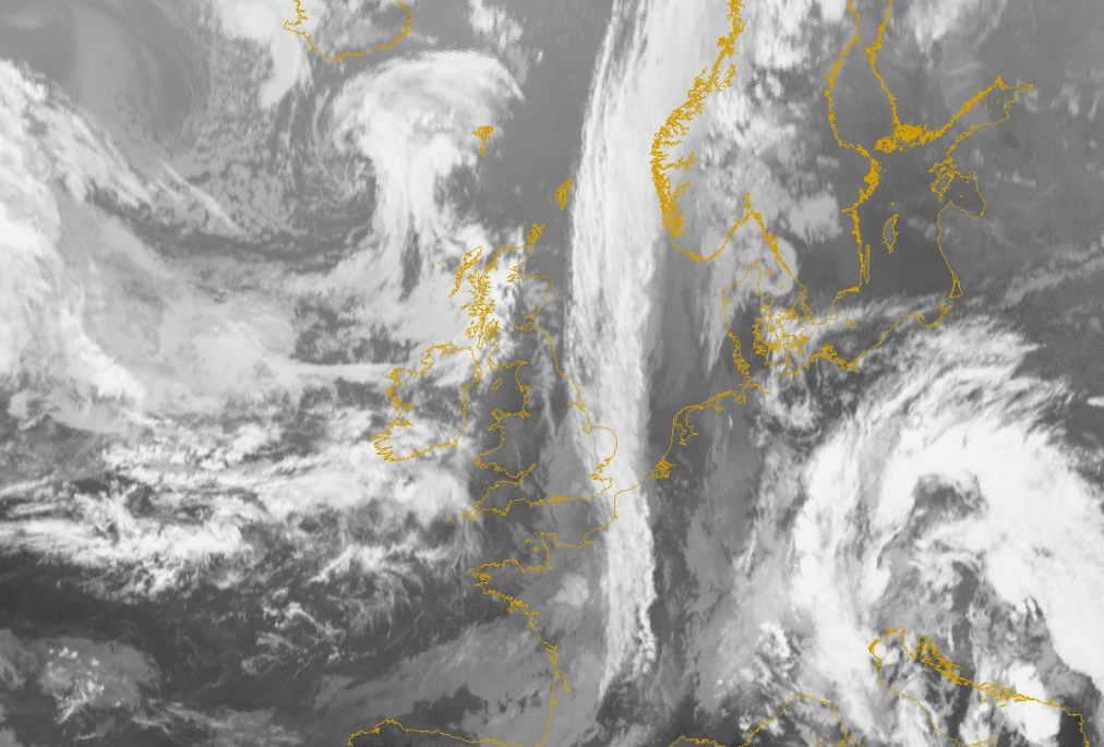 22 August 2005/18.00 UTC - Meteosat 8 IR10.8 image