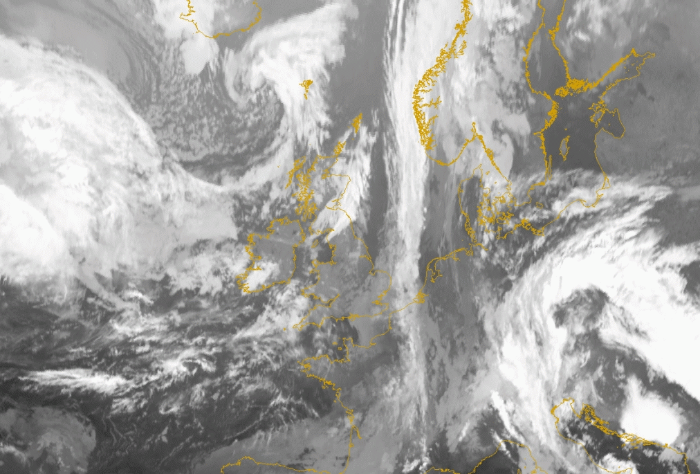 22 August 2005/22.00 UTC - Meteosat 8 IR10.8 image