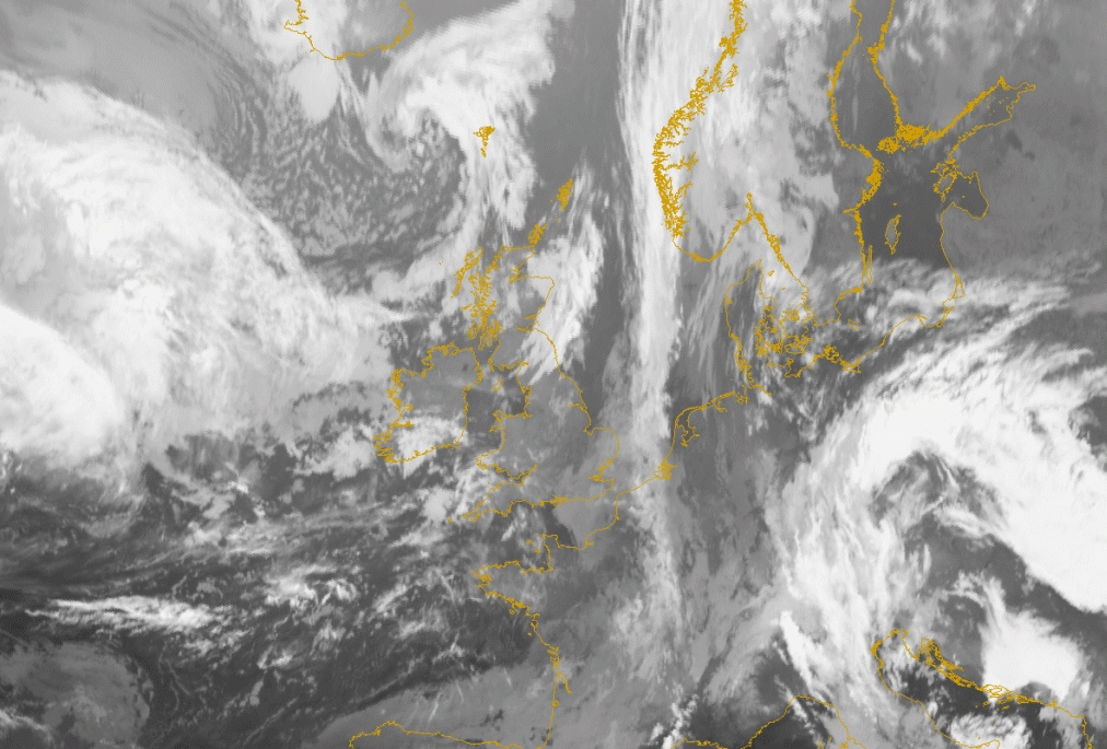 22 August 2005/23.00 UTC - Meteosat 8 IR10.8 image