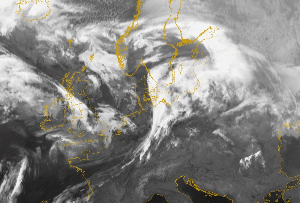 17 March 2005/03.00 UTC - Meteosat 8 IR10.8 image