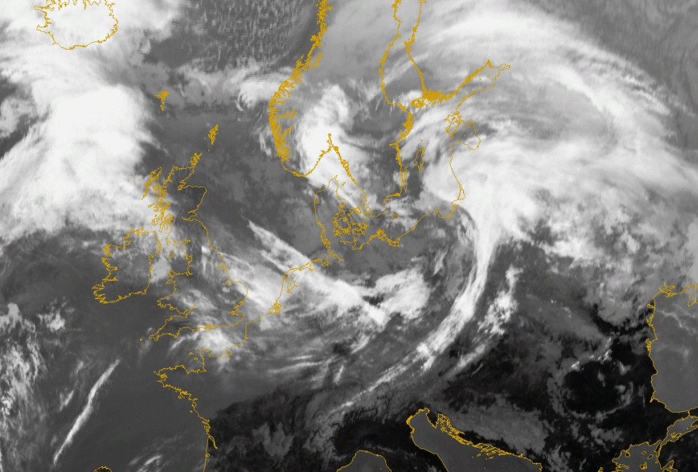 17 March 2005/09.00 UTC - Meteosat 8 IR10.8 image
