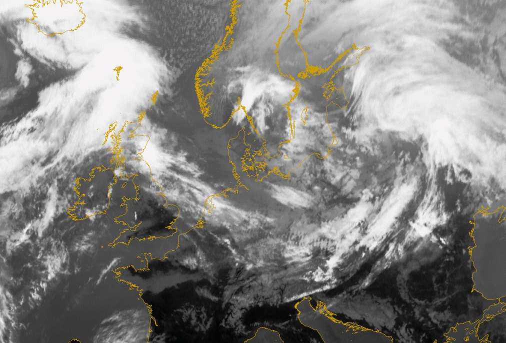 17 March 2005/15.00 UTC - Meteosat 8 IR10.8 image