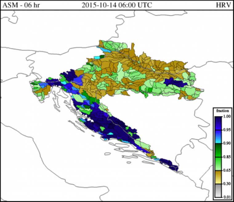average soil moisture 14 Oct 06h