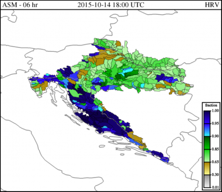 average soil moisture 14 Oct 18h